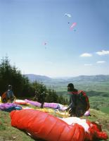 Paragliding - Červený kámen
