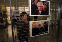 Jak se volí prezident - vernisáž výstavy fotografií ve vestibulu radnice